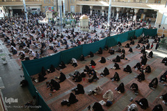 مراسم دعای عرفه در جوار کریمه اهل بیت