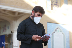 مراسم دعای عرفه در جوار کریمه اهل بیت