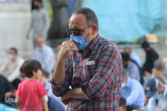 مراسم دعای عرفه در جوار کریمه اهل بیت