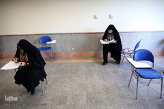 مرحله نخست پانزدهمین آزمون طرح ارزیابی و اعطای مدرک تخصصی به حافظان قرآن کریم در دانشگاه علم و صنعت