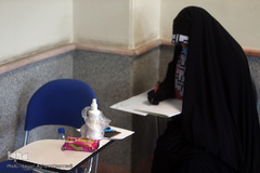 مرحله نخست پانزدهمین آزمون طرح ارزیابی و اعطای مدرک تخصصی به حافظان قرآن کریم در دانشگاه علم و صنعت