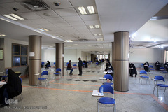 مرحله نخست پانزدهمین آزمون طرح ارزیابی و اعطای مدرک تخصصی به حافظان قرآن کریم در دانشگاه علم و صنعت