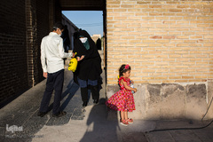 مراسم دعای عرفه در مسجدالنبی (ص) قزوین