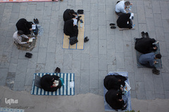 مراسم دعای عرفه در مسجدالنبی (ص) قزوین