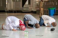 طواف وداع حجاج بیت االله الحرام در آخرین روز حج تمتع ۱۴۴۱