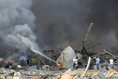 انفجارهای مهیب بیروت