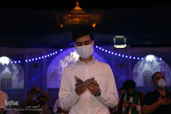 حرم کریمه اهل بیت(ع) در شب عید غدیر