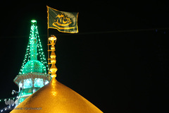 حرم کریمه اهل بیت(ع) در شب عید غدیر