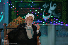 حرم کریمه اهل بیت(ع) در شب عید غدیر