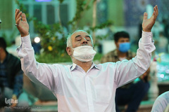 حرم کریمه اهل بیت(ع) در شب عید غدیر