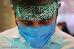 حرم کریمه اهل بیت(ع) در شب عید غدیر