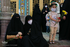 حرم کریمه اهل بیت(ع) در شب عید غدیر