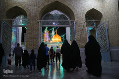 حرم کریمه اهل بیت(ع) در شب عید غدیر