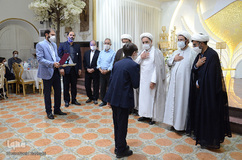 مراسم تجلیل از منتخبین قرآنی موسسه دارالقرآن الکریم حسین بن علی (ع)