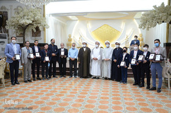مراسم تجلیل از منتخبین قرآنی موسسه دارالقرآن الکریم حسین بن علی (ع)