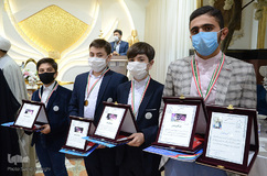 مراسم تجلیل از منتخبین قرآنی موسسه دارالقرآن الکریم حسین بن علی (ع)