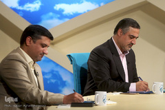 پشت صحنه برنامه تلویزیونی«ترنم»