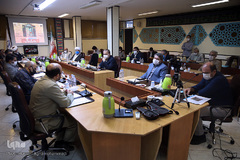 مراسم رونمایی از پوستر پویش #روضه_های_خانگی در سازمان قرآنی دانشگاهیان کشور