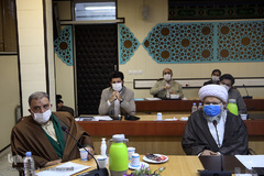 مراسم رونمایی از پوستر پویش #روضه_های_خانگی در سازمان قرآنی دانشگاهیان کشور