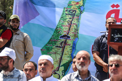 اعتراض فلسطینیان سرزمینهای اشغالی  به عادی سازی روابط امارات و رژیم صهیونیستی