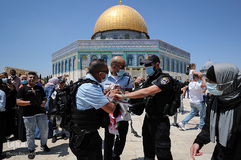 اعتراض فلسطینیان سرزمینهای اشغالی  به عادی سازی روابط امارات و رژیم صهیونیستی