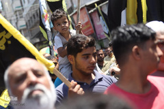 اعتراض فلسطینیان سرزمینهای اشغالی  به عادی سازی روابط امارات و رژیم صهیونیستی