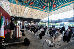 آیین "سلام بر محرم"، تعویض مرتفع ترین پرچم کشور