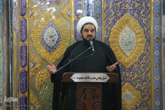 آیین تعویض پرچم و اقامه عزا در حرم حضرت معصومه(س)