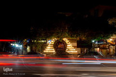 استقبال مردم تبریز از عزاداری دهه محرم