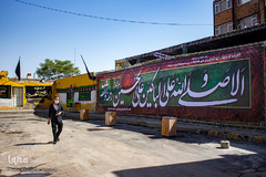 استقبال مردم تبریز از عزاداری دهه محرم