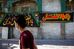 استقبال مردم تبریز از عزاداری دهه محرم