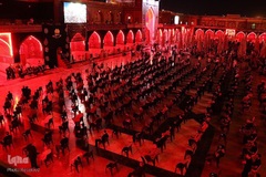 عزاداری شب اول محرم در کاظمین