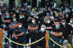 عزاداری شب اول محرم در کاظمین