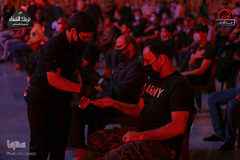 عزاداری شب اول محرم در کاظمین