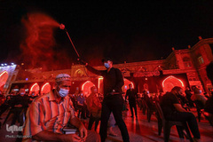 عزاداری شب اول محرم در کاظمین