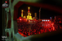 عزاداری شب اول محرم در کاظمین