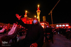 عزاداری شب اول محرم در کاظمین