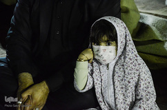 مراسم عزاداری شب سوم محرم در محوطه باز مصلی تبریز