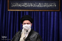 سخنرانی رهبر انقلاب در ارتباط تصویری با جلسه هیئت دولت