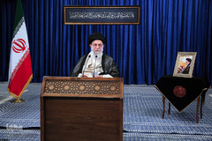 سخنرانی رهبر انقلاب در ارتباط تصویری با جلسه هیئت دولت