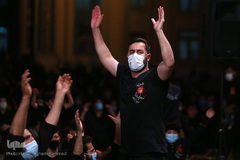 مراسم عزاداری شب چهارم محرم در هیئت میثاق با شهدا در دانشگاه افسری امام علی(ع) تهران