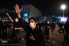 مراسم عزاداری شب چهارم محرم در هیئت میثاق با شهدا در دانشگاه افسری امام علی(ع) تهران