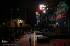مراسم عزاداری شب چهارم محرم در هیئت میثاق با شهدا در دانشگاه افسری امام علی(ع) تهران