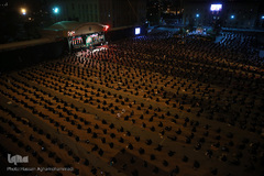 مراسم عزاداری شب چهارم محرم در هیئت میثاق با شهدا در دانشگاه افسری امام علی(ع) تهران