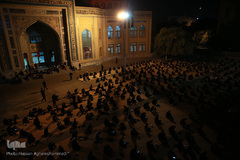 مراسم عزاداری شب چهارم محرم در هیئت میثاق با شهدا در دانشگاه افسری امام علی(ع) تهران