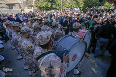 تشییع پیکر محمدجواد حسین‌دوست شهید مدافع امنیت