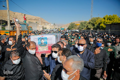 تشییع پیکر محمدجواد حسین‌دوست شهید مدافع امنیت