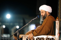 عزاداری شب پنجم محرم در مسجد جمکران