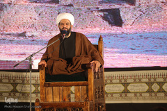 عزاداری شب پنجم محرم در مسجد جمکران