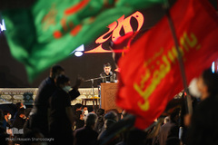 عزاداری شب پنجم محرم در مسجد جمکران